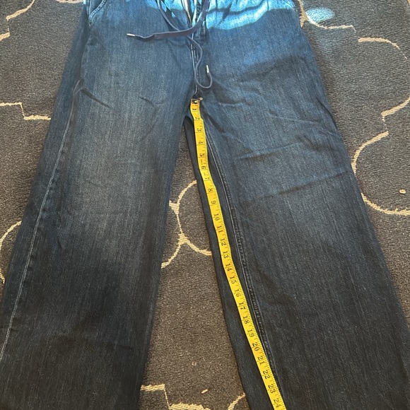 Hudson drawstring pants size 31 wide leg - Picture 5 of 8